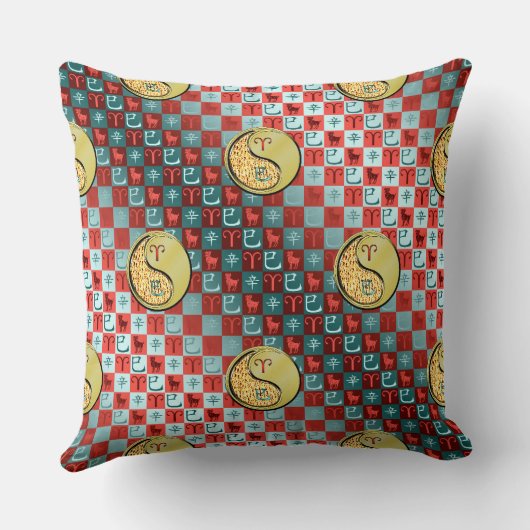 Aries & Metal Snake クッション (裏面)