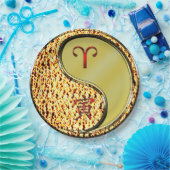 Aries & Metal Tiger ペーパープレート (パーティー)