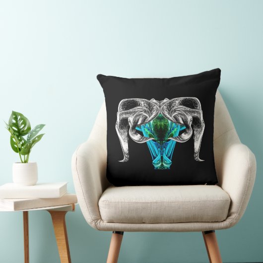 Aries – Minimalist Zodiac Decorative Pillow クッション (椅子)