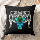 Aries – Surreal Zodiac Art Pillow by PawlickiArt クッション (ブランケット)