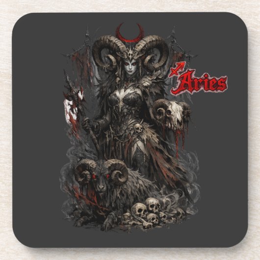  Aries — The Horned Harbinger コースター (正面)