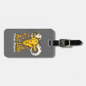 Aries The Ram占星術IDラゲッジタグ ラゲッジタグ (正面横)