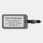 Aries The Ram占星術IDラゲッジタグ ラゲッジタグ (裏面横)