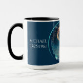 Aries the Ram Customizable "March 21 - April 19" マグカップ (左)