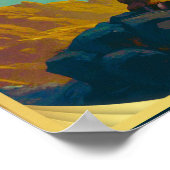 Aries the Ram Zodiac Sign ポスター (角)