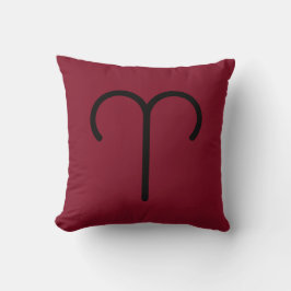 Aries Throw Pillow クッション