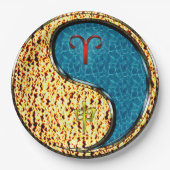 Aries & Water Monkey ペーパープレート (正面)