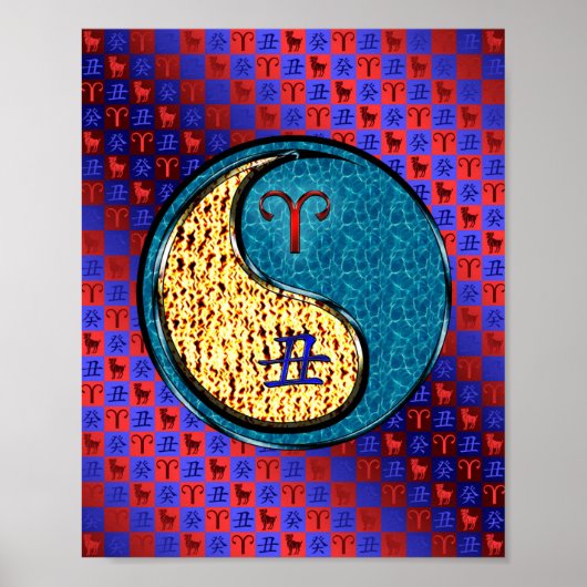 Aries & Water Ox ポスター (正面)