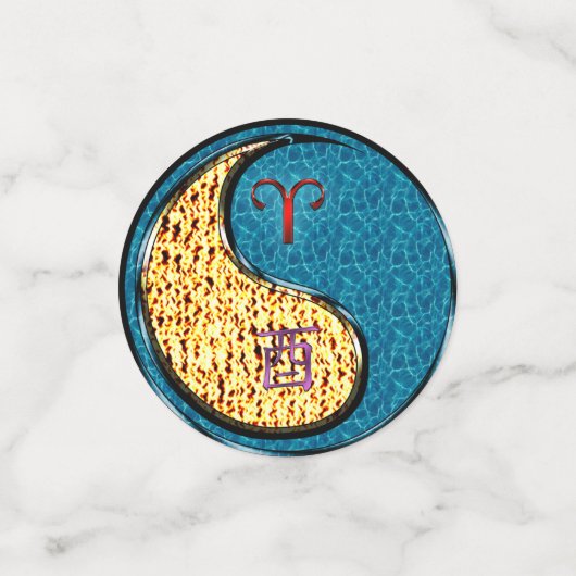 Aries & Water Rooster コンフェッティ (スモール正面)