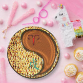 Aries & Wood Dog ペーパープレート (パーティー)