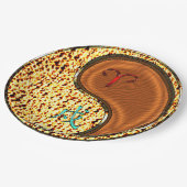 Aries & Wood Dog ペーパープレート (アングル)