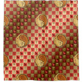 Aries & Wood Rat シャワーカーテン (正面)