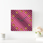 Aries & Wood Rooster スクエア壁時計 (ホーム)