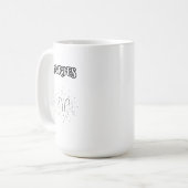 aries zodiac コーヒーマグカップ (正面左)