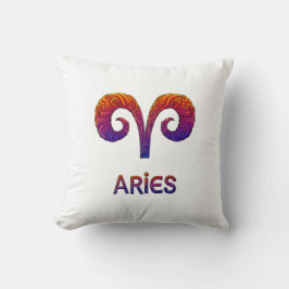 Aries Zodiac / Cojín Símbolo de Aries クッション