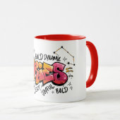 Aries Zodiac Graffiti  マグカップ (正面右)