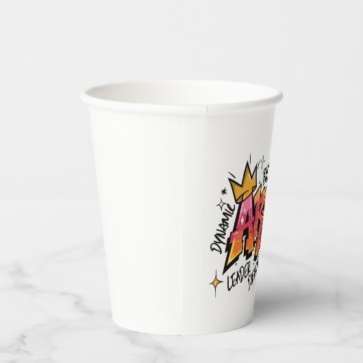 Aries Zodiac Graffiti 紙コップ (右)