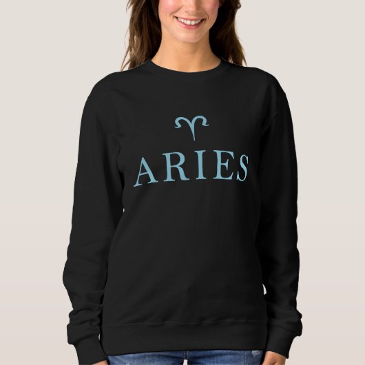 Aries Zodiac Sign Aries Constellation スウェットシャツ (正面)