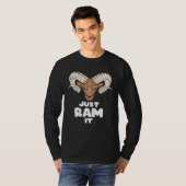 Aries Zodiac Sign Aries Personality Tシャツ (正面フル)