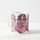 Aries Zodiac Sign Birthday コーヒーマグカップ (正面左)