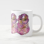 Aries Zodiac Sign Birthday ジャンボコーヒーマグカップ (右)