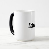 Aries Zodiac Sign Morphing Mug モーフィングマグカップ (正面左)