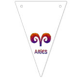 Aries Zodiac Sign / Zodiaco Aries バンティングフラッグ (第1の旗)