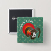 Ariete 21 marzo al 20 aprileボタン 缶バッジ (正面&裏面)