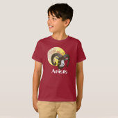 Ariete 21 marzo al 20 aprile tシャツ (正面フル)