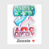 Arigato In, Arigato Out シール (シート)