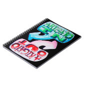 Arigato In, Arigato Out ノートブック (左側)