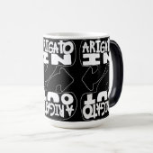 Arigato In, Arigato Out モーフィングマグカップ (正面右)