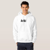 Ariki 男子名, パーカ (正面フル)