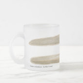 Ariolimaxのcolumbianusの水彩画のマグ フロストグラスマグカップ (左)