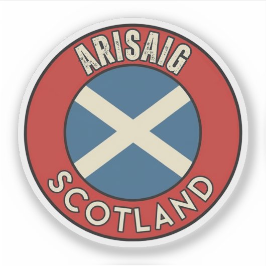 Arisaig, Scotland シール (正面)