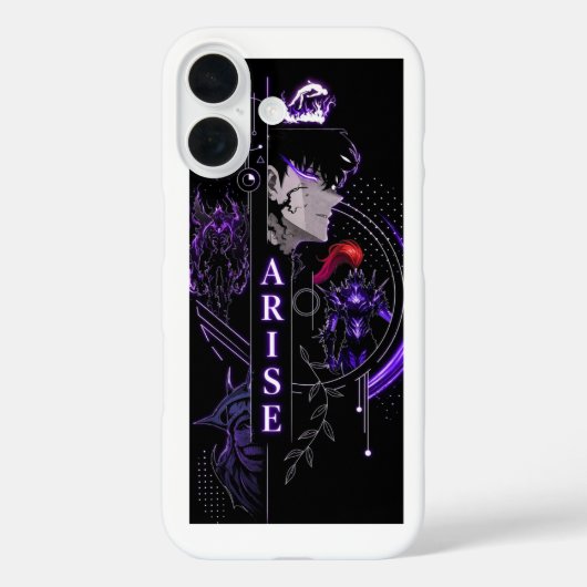 ARISE ダークアニメフォンケース - Solo Leveling 限定 Case-Mate iPhoneケース (裏面)