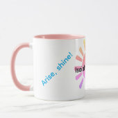 Arise, shine! マグカップ (左)