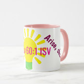 Arise, shine! マグカップ (正面右)