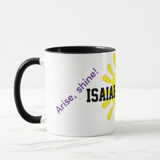 Arise, shine! マグカップ (左)