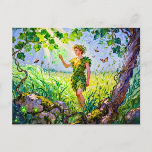 Aristaeus God of Agriculture and Nature from Greek ポストカード (正面)