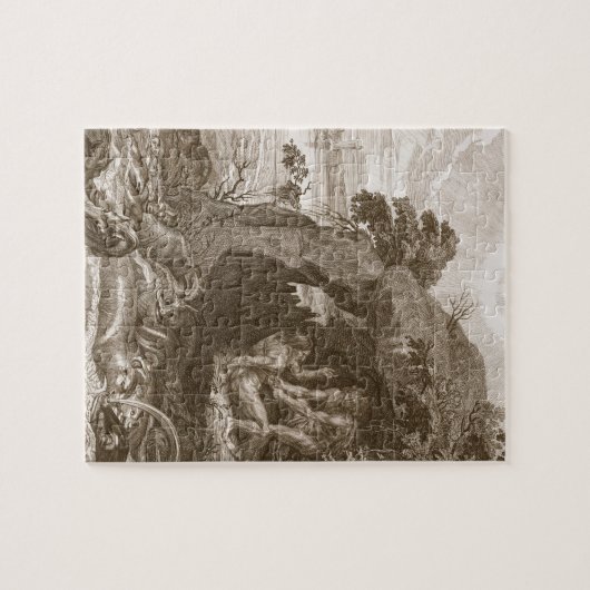 Aristeusは彼の神託、17を明らかにするためにプロテウス菌を強います ジグソーパズル (横)