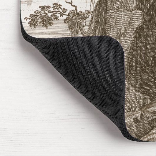 Aristeusは彼の神託、17を明らかにするためにプロテウス菌を強います マウスパッド (コーナー)