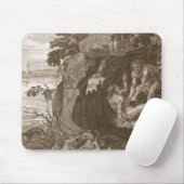 Aristeusは彼の神託、17を明らかにするためにプロテウス菌を強います マウスパッド (マウス)