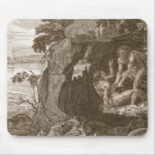 Aristeusは彼の神託、17を明らかにするためにプロテウス菌を強います マウスパッド (正面)