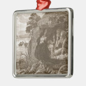 Aristeusは彼の神託、17を明らかにするためにプロテウス菌を強います メタルオーナメント (左)