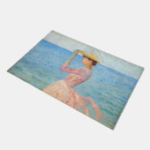 Aristide Maillol – パラソルを持つ女性 ドアマット (アングル)