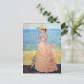 Aristide Maillol – パラソルを持つ女性 ポストカード (スタンド正面)