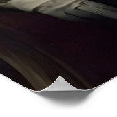 Aristocratic Cat Portrait, Funny Renaissance Wall ポスター (角)