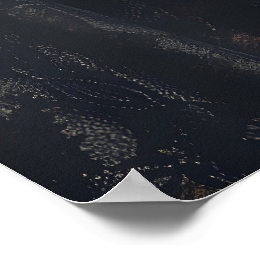 Aristocratic Highland Cow Portrait, Renaissance ポスター (角)