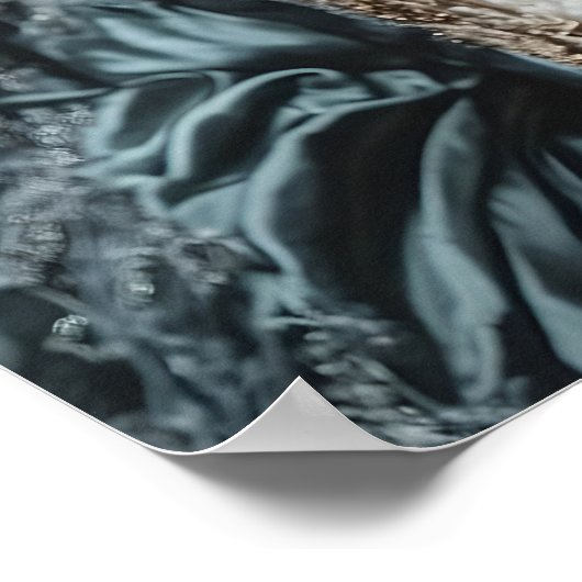 Aristocratic Labrador Art Print, Funny Renaissance ポスター (角)